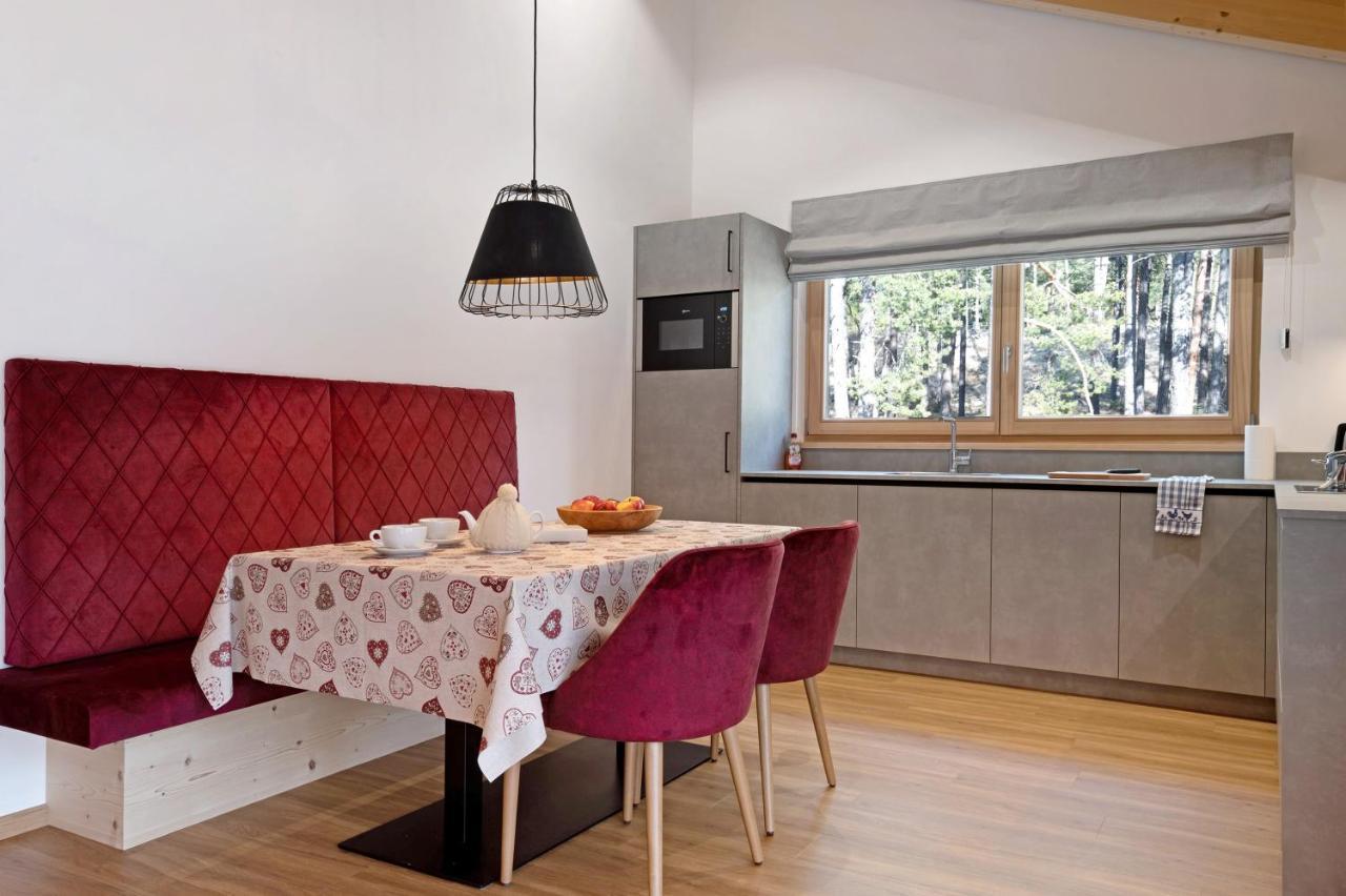 Les Ciases Chalets Dolomites Apt 5 산 비질리오 디 마레베 외부 사진